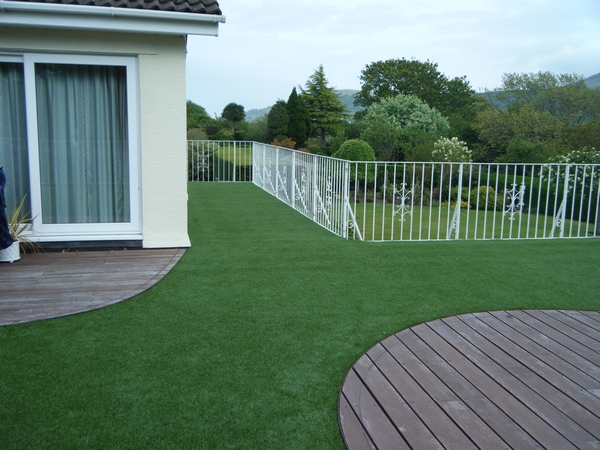Synthetic Turf with Lezayre Landscapes Isle of Man